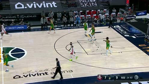 NBA直播火箭vs爵士视频，在家也能看出球场边的热血感