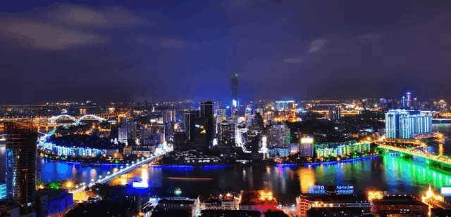 长沙vs广西夜景视频直播，谁才是真正的夜色之王？