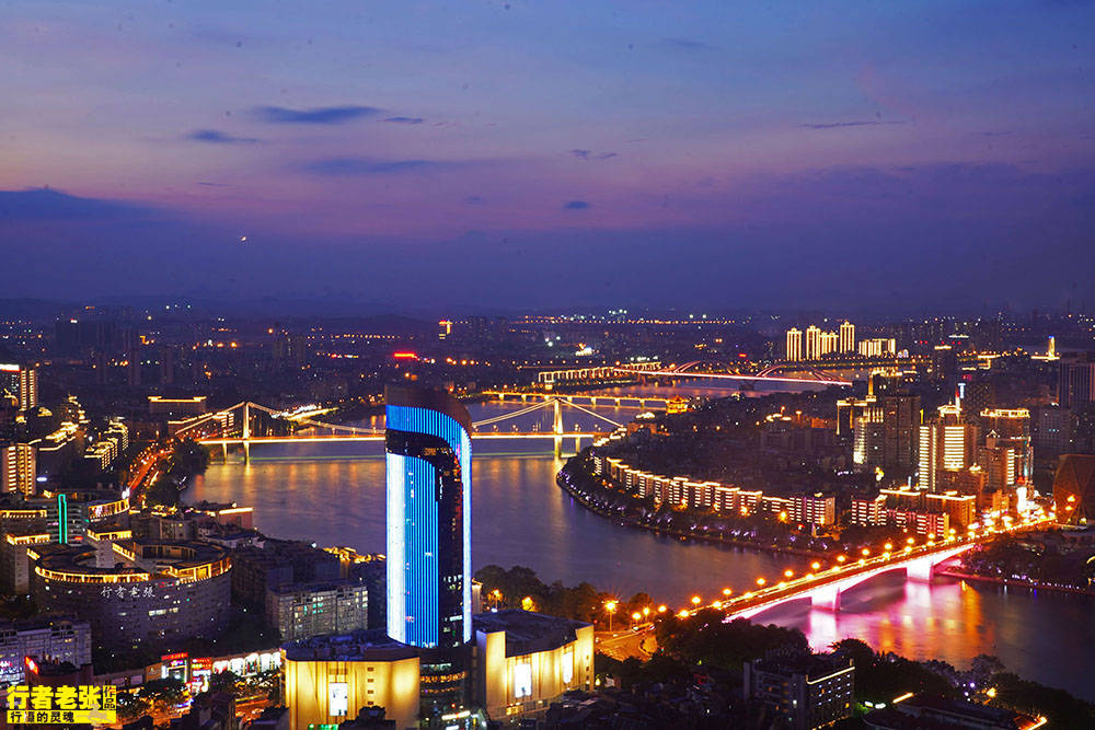 贺州vs柳州夜景视频直播，两座广西小城，谁的夜色更懂生活？