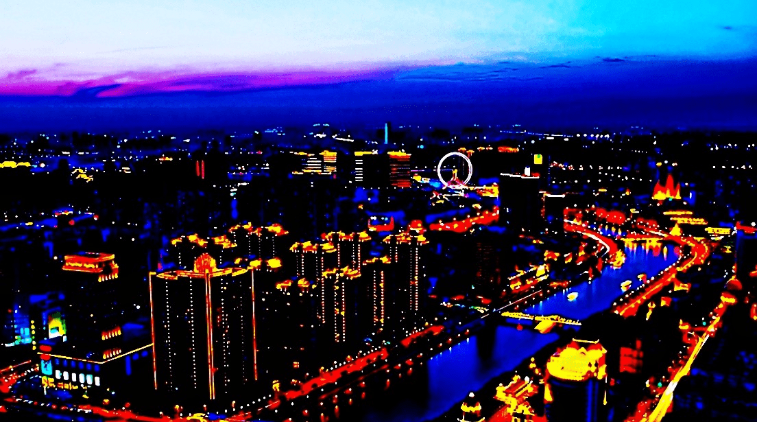 上海vs遵义夜景视频直播，用Go语言打造两座城市的实时光影对决